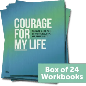 Courage For My Life (Men's Version) Box of 24