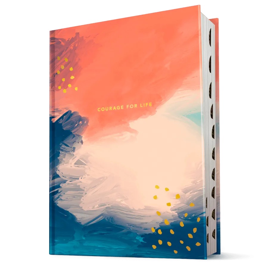 Courage For Life Study Bible For Women - Hardcover: Indexed